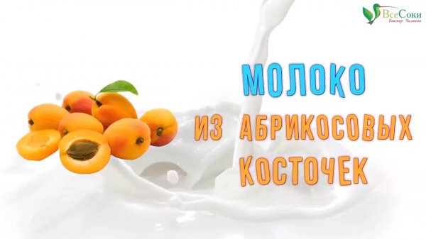 Молоко из абрикосовых косточек: рецепт для соковыжималки Green Star Elite