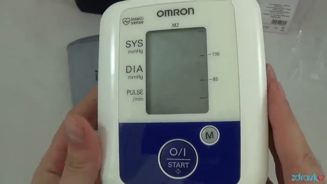 Aпарат за измерване на кръвно налягане Omron - M2 смотреть онлайн