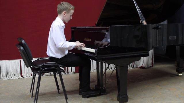 eMuse competition video - Christian Pantelei, piano, 11 years old – Moldova смотреть онлайн