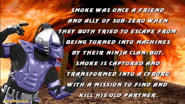 Smoke Mortal Kombat смотреть онлайн
