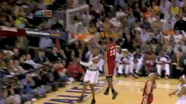 LeBron James rejects Ray Allen and then made a 3-pointer (Celtics @ Cavs Oct. 27 2009) смотреть онлайн