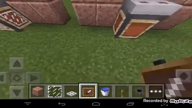 Как сделать работающую стиральную машину в майнкрафте PE . смотреть онлайн