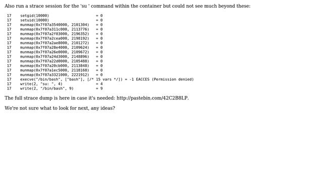 DevOps & SysAdmins: Docker 1.6.0 on RHEL 6.5 with SELinux, can't run containers without root смотреть онлайн
