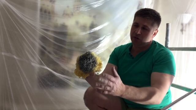 Декорирование потолочного багета(ПЛИНТУСА) Мастер-КЛАСС!!! смотреть онлайн