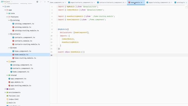 Angular ngModules - #3: routed, routing & shared modules смотреть онлайн