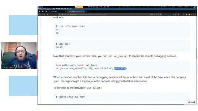 pudb - Erik Johnson смотреть онлайн