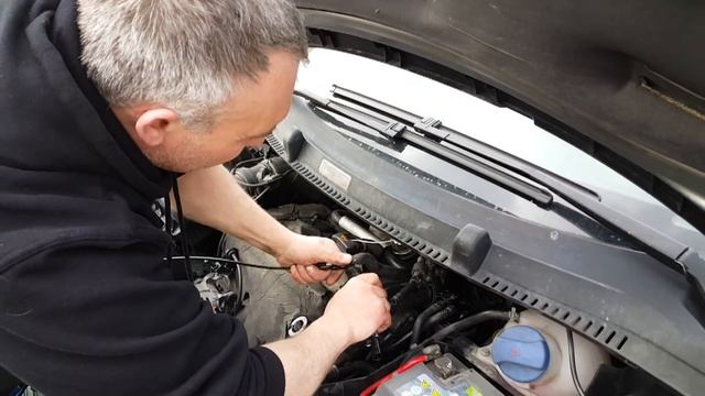 vw sharan замена циркуляционного насоса, vw sharan replacement of an additional pump смотреть онлайн