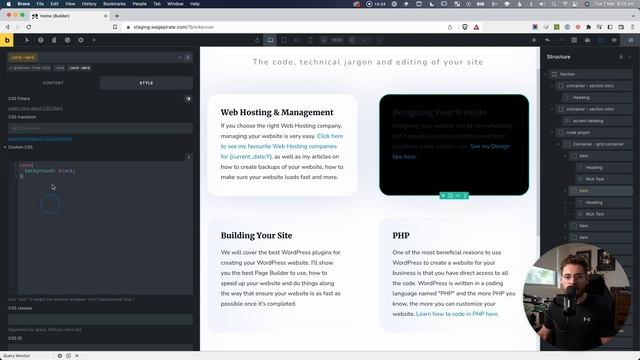 Bricks + BEM: Adding "modifier" CSS using the "root" feature смотреть онлайн