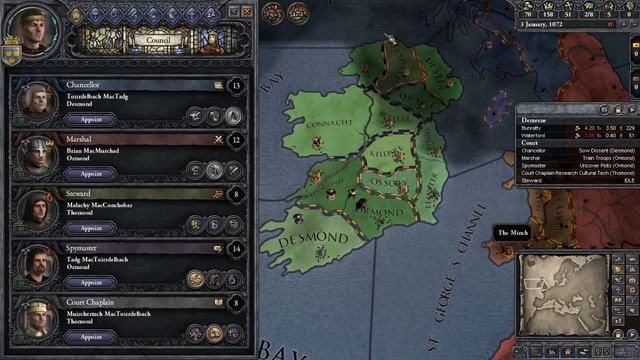 Crusader Kings 2 Lets Play Ep2: Ok, so we took over Ormond.... смотреть онлайн