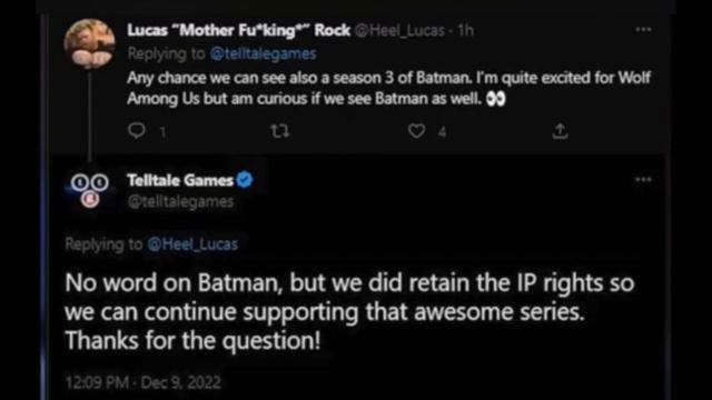 The Wolf Among Us 2 success will determine if we get a Batman telltale season 3 ‼️ смотреть онлайн