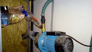 Как раскачать центробежный самовсасывающий насос Euroaqua JY 1000, как заливать насос