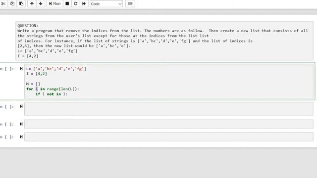 The Lists: Python Programming LIST Questions 9. смотреть онлайн