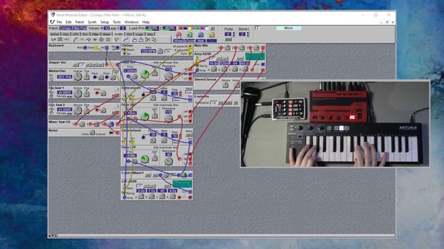 Nord Micro Modular - Digital Spaghetti from the 90s [No Talking Demo] смотреть онлайн