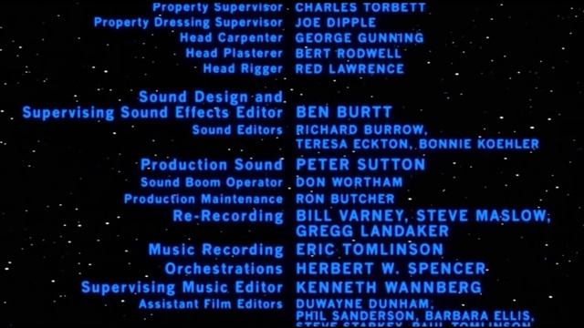 The Empire Strikes Back End Credits смотреть онлайн