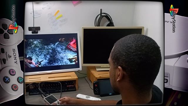 RG35XX HDMI TV OUT TEST