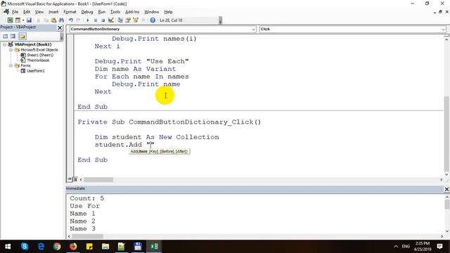 Collection and Dictionary in Excel VBA смотреть онлайн