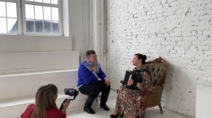 «Деревня моя». Иван Степанов и Наталья Галахова на съёмках у Марии Рыбкиной ?