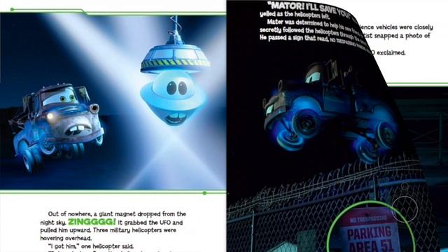 Disney Pixar - Cars: UFM: Unidentified Flying Mater - Read Aloud Kids Storybook Preview #YouTubeKid смотреть онлайн