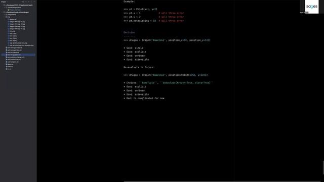 Python advanced OOP and refactoring - Dragon Part 1 @Sages, Matt Harasymczuk, Mar 2023 смотреть онлайн
