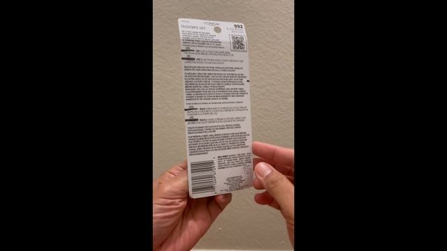 L'Oreal Paris Telescopic Lift Volumizing Mascara 36HR Wear. 992 Black Brown.