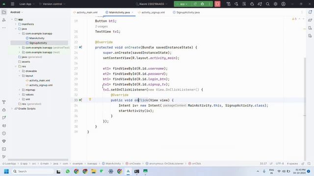 #2 Login screen validation, onclick listener and toast message in android studio | codetrix смотреть онлайн