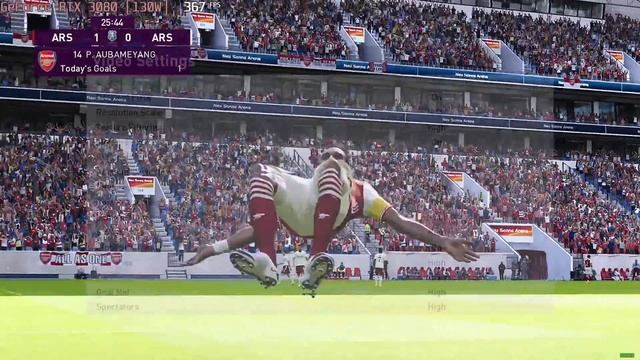 ? NVIDIA GeForce RTX 3080 [Laptop, 130W] - PES 2021 gameplay benchmarks (1080p) смотреть онлайн