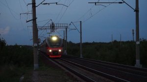 Электропоезд ЭП3Д-0088. Черепановский экспресс.