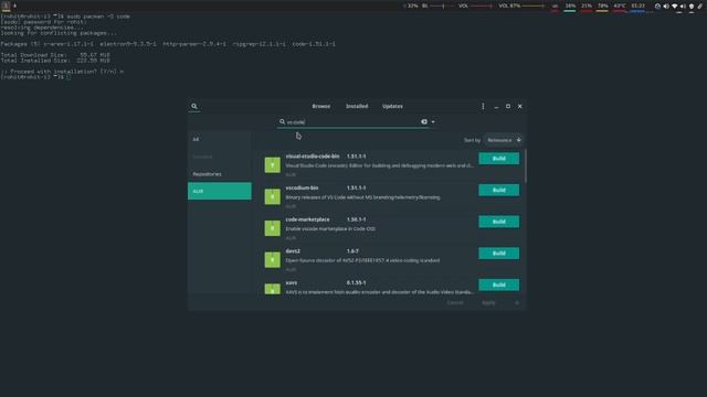 How to Install Visual Studio in 2020 | Install VS Code in Manjaro Linux смотреть онлайн