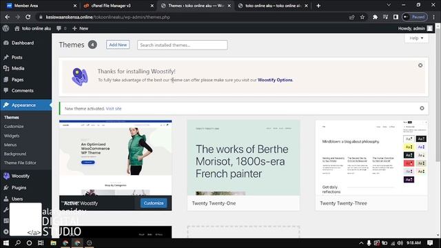 MEMBUAT WEBSITE TOKO ONLINE GRATIS WORDPRESS - 2023 смотреть онлайн
