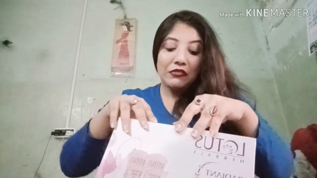 Lotus Herbals sponsered Pearl facial kit unboxing.. смотреть онлайн