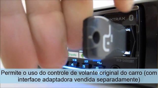 CD Player Pioneer DEH-S4080BT Mixtrax com RDS - Canal ClickSound смотреть онлайн