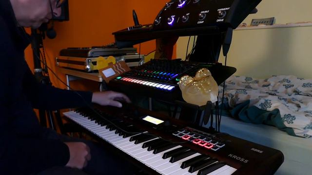 KORG KROSS 2 EXPERIMENT: CLOSE YOUR EYES AND LISTEN. смотреть онлайн