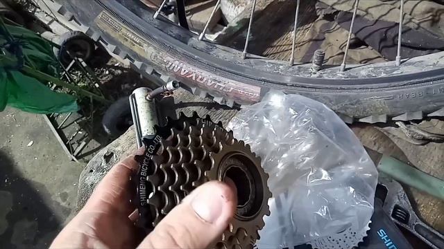 замена трещетки велосипеда и тюнинг