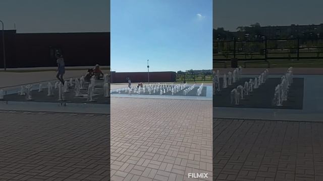 город Гай в Оренбургской области. Парк. смотреть онлайн