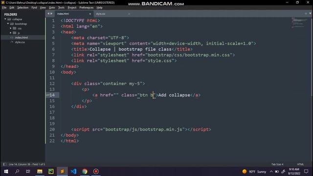 bootstrap class Collapse? nima o'zi collapse? birga o'rganamizn смотреть онлайн