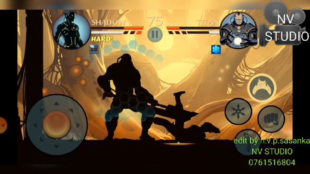 Shadow fight 2 Titan fight and full story| nv studio смотреть онлайн