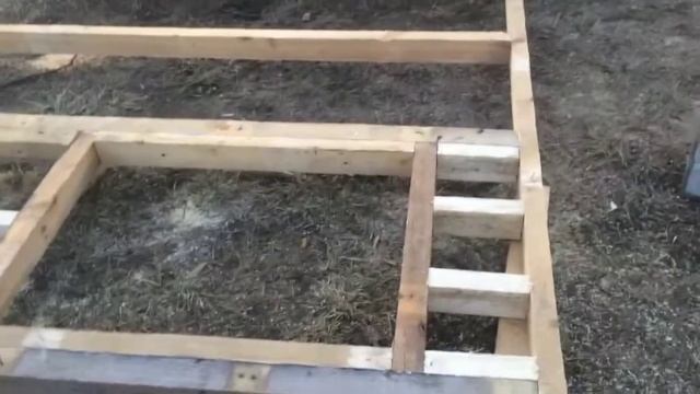 строительство летнего домика  Часть 2 Продолжение следует....