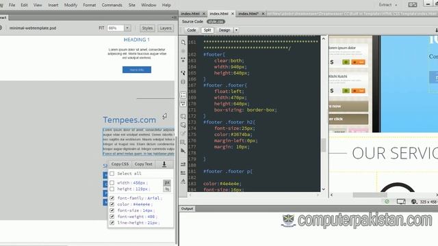 PSD to HTML with Bootstrap | 09 Extract Feature computerpakistan 9 смотреть онлайн