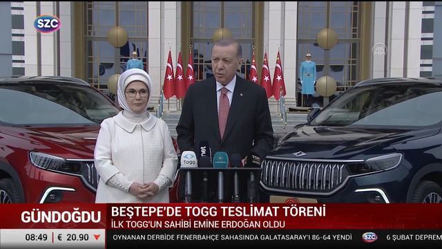TOGG'un İlk 'Şanslısı' Emine Erdoğan! İkinci TOGG'un Sahibiyle İlgili O Detay Ortaya Çıktı смотреть онлайн