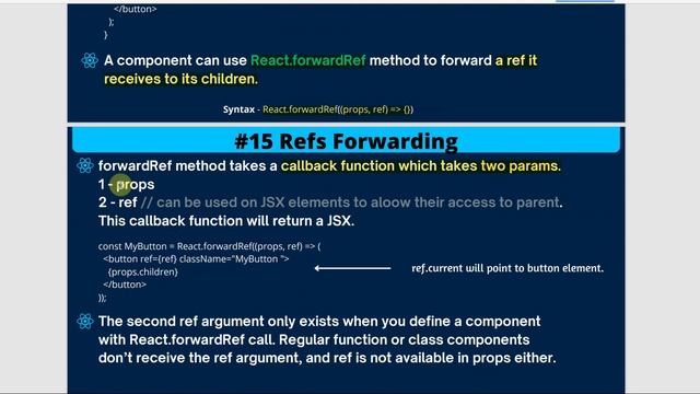 #15 ForwardRef React | React.forwardref | forwardref | Hindi смотреть онлайн