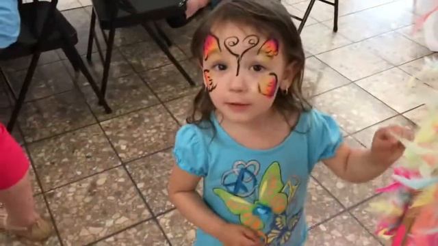 Аквагрим для детей. Раскрашиваем лицо. Face painting смотреть онлайн