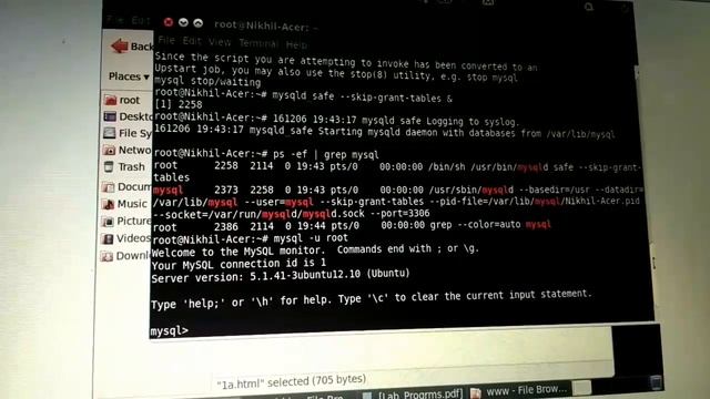 Steps to start MySQL on Ubuntu. смотреть онлайн