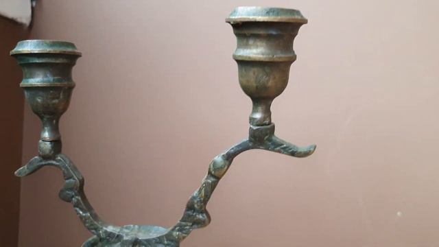 Подсвечник бронза на 2 свечи смотреть онлайн
