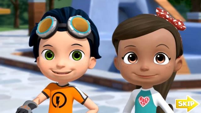 RUSTY Rivets: penguin problem - Game for kids смотреть онлайн
