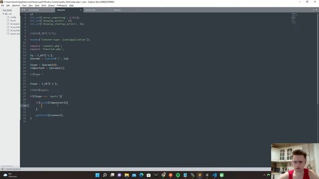 2 REST API на чистом PHP для мобильного приложения Postman для React Native смотреть онлайн