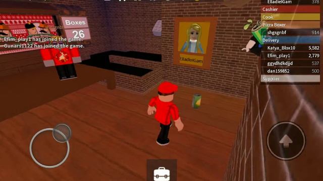 Пиццерия в роблокс готовлю пиццу вкусную ?, работаю за кассира за повара и даставчика смотреть онлайн