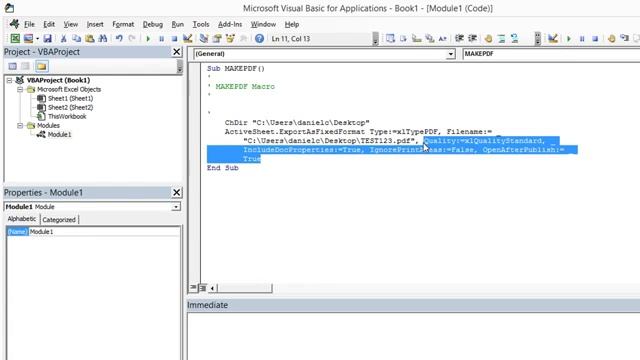 How to Convert Excel Sheet in PDF format Using VBA Code HD смотреть онлайн