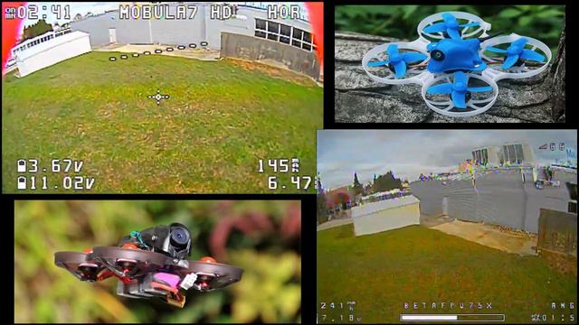Happymodel Mobula7 Vs Betafpv 75X  #5#