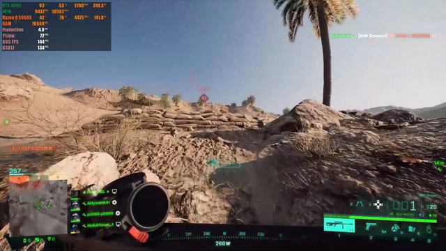 Battlefield 2042 - RTX 4090 24GB ( 4K Ultra Graphics RTX ON _ DLSS ON )