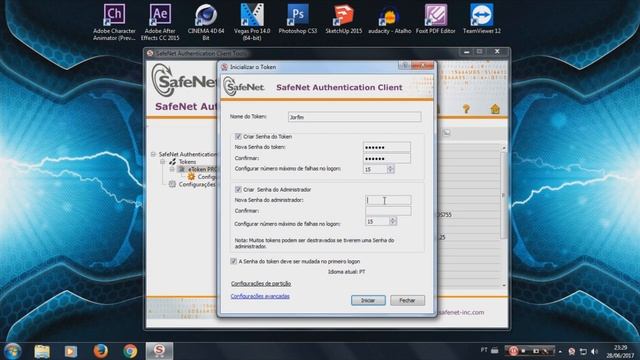 Como Inicializar ou formata seu token A3, para Certificado digital - Tutorial смотреть онлайн